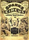 1924 Sparks Circus courier