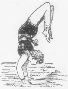 Circus contortionist