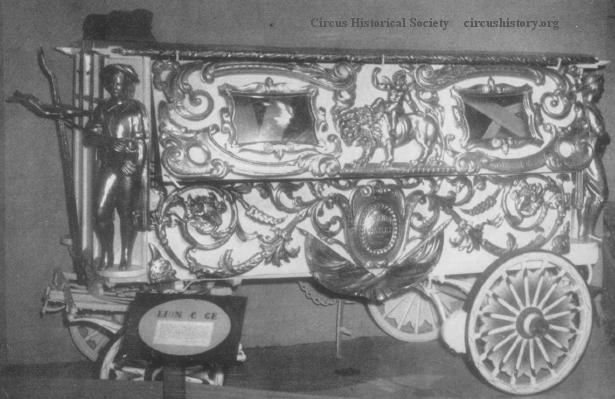 Barnum, Bailey and Hutchinson cage