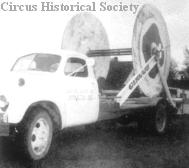 Canvas spool truck