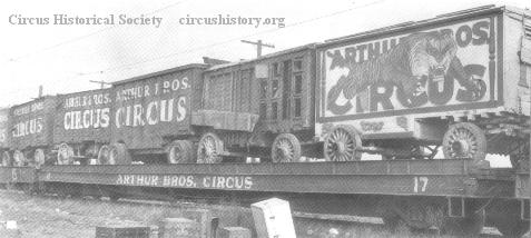 Loaded wagons