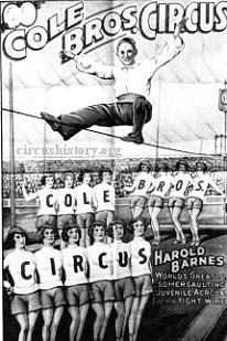 Cole Brothers lithograph