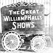 Hall Circus wagon