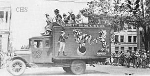 Clown band truck