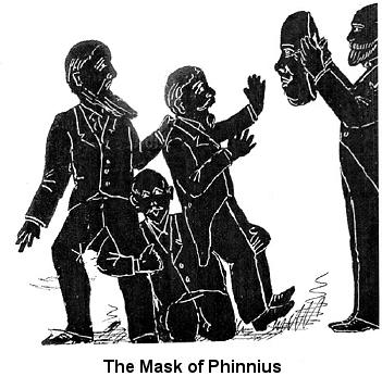 The mask of Phinnius