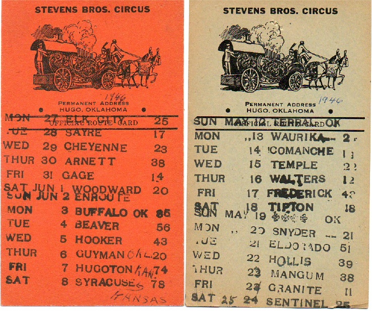 Route Cards