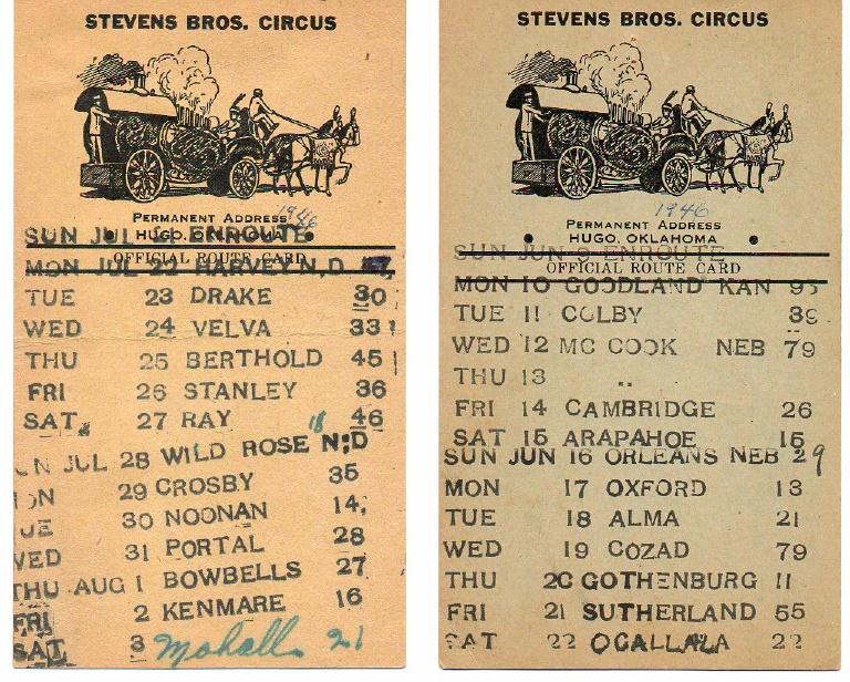 Route Cards