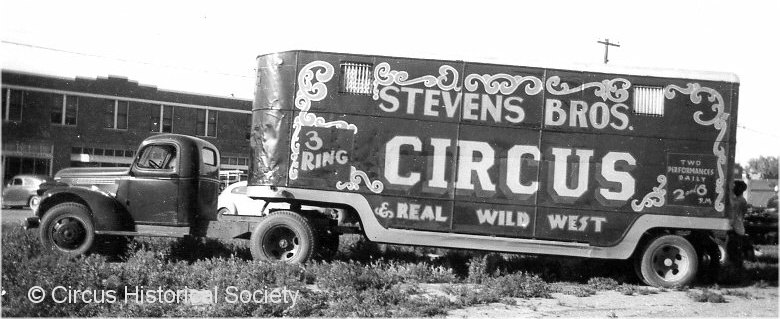 Stevens Bros. seat truck