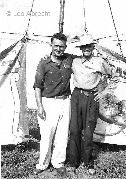Bob Stevens and Leo Albright