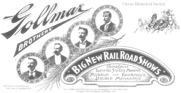 Gollmar Brothers letterhead