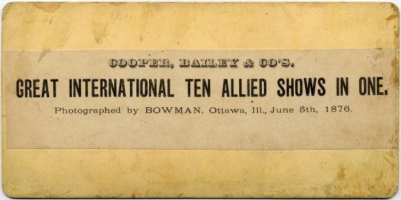 Cooper and Bailey 1876